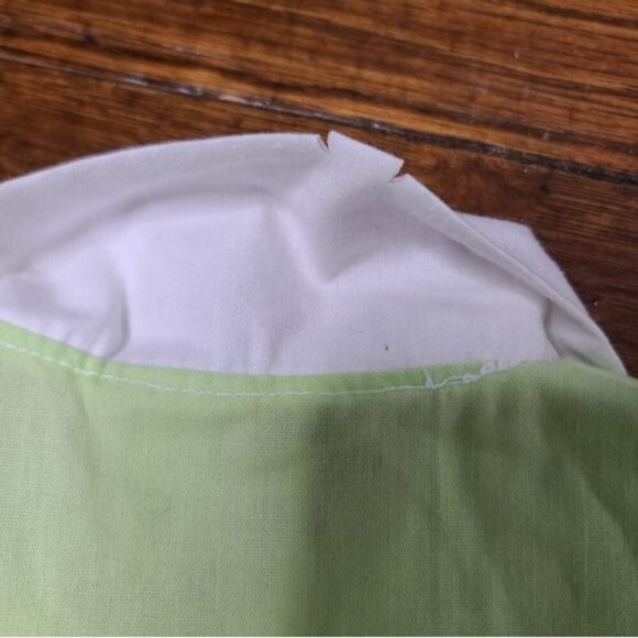 Vintage 80s Cradle Togs Green Elephant baby Top - Picture 5 of 8